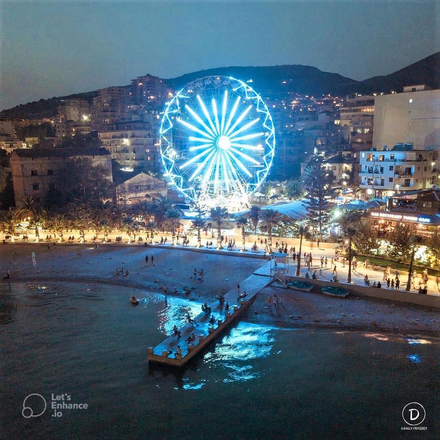 Lighting Jasminum Apartment Sarande Exterior photo